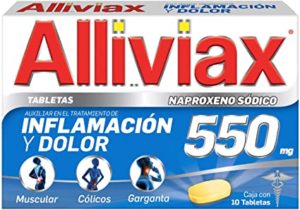 ALLIVIAX 10 TABLETAS 550MG