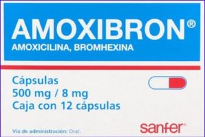 AMOXIBRON 12 CAPSULAS 500G
