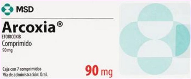 ARCOXIA 90 MG 7 COMPRIMIDOS FARMACIA RIVAS DEL CENTRO
