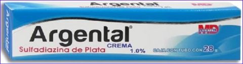 ARGENTAL CREMA 1.0% SULFADIAZINA DE PLATA. | FARMACIA RIVAS DEL CENTRO
