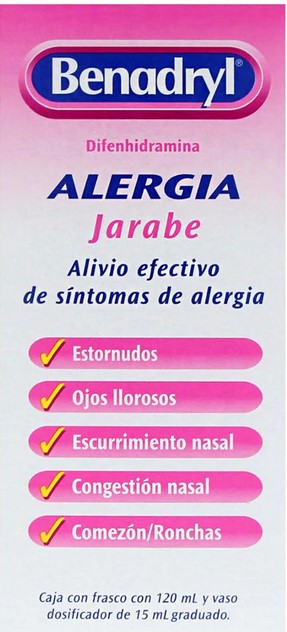 BENADRYL JBE 120ML