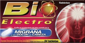 BIO ELECTRO 24 TABLETAS MIGRAÑA 250MG