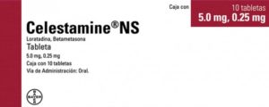 CELESTAMINE NS 10 TABLETAS 5.0MG