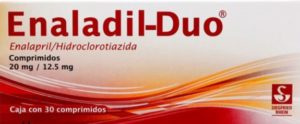 ENALADIL-DUO 30 COMPRIMIDOS 20MG/12.5MG