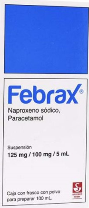 FEBRAX FRASCO 100ML 125MG 100MG 5 ML