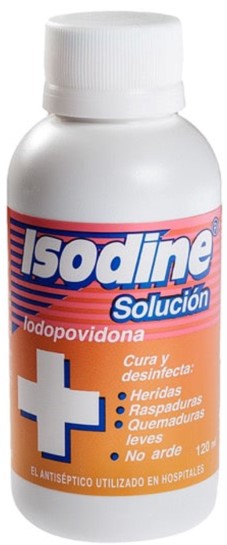 ISODINE ANTISEP SOL 120ML