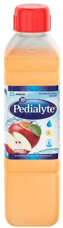 PEDIALYTE MANZANA 30 MEQ 500ML