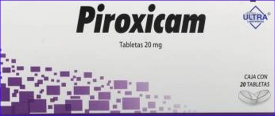 PIROXICAM 20MG 20 TABLETAS | FARMACIA RIVAS DEL CENTRO