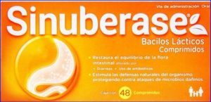 SINUBERASE 48 COMPRIMIDOS