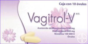 VAGITROL V 10 OVULOS 0.50MG 500MG