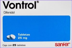 VONTROL 25 TABLETAS 25MG