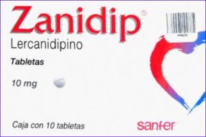 ZANIDIP 30 TABLETAS 10MG